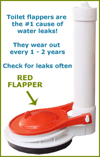 Global Green Initiatives 4 leaking toilet flappers