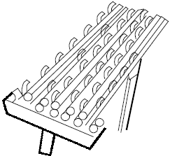 Wheel conveyor Wheel conveyor